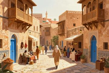 Illustrative header image for Guided Medina Walking Tours