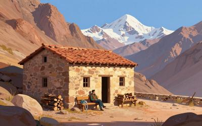 Illustrative header image for Mountain Refuges & Gites