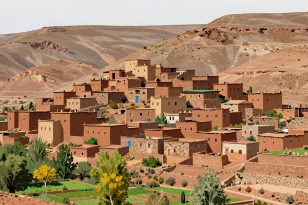 Berber Villages (e.g., Ait Oufella)