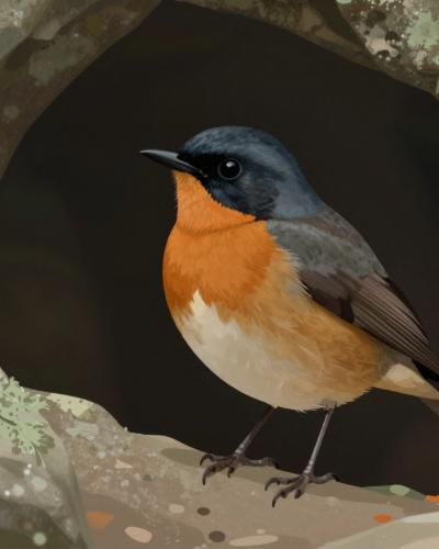 AI-generated illustration of Cave of Swallows