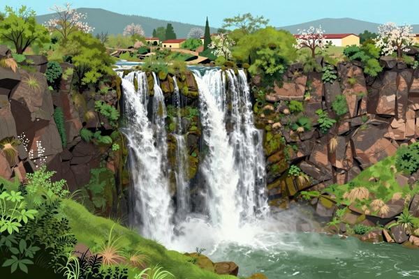 Imouzzer Waterfalls