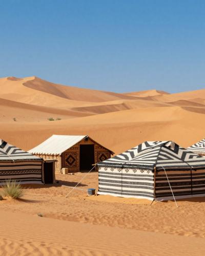 AI-generated illustration of Local Berber Hospitality