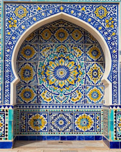 AI-generated illustration of Meknes Art Gallery