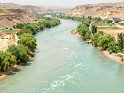 AI-generated illustration of Oum Er-Rbia River Banks