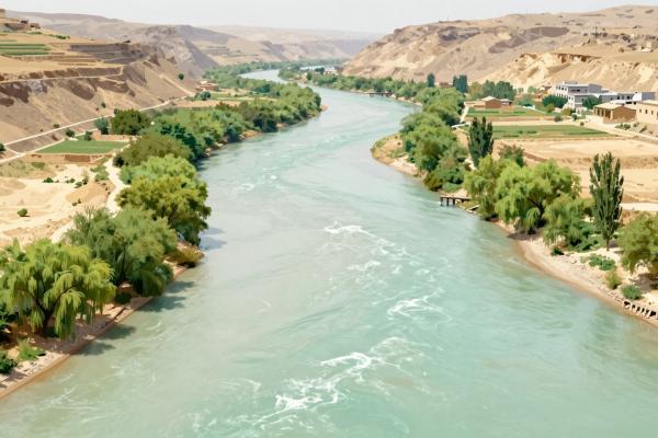 Oum Er-Rbia River Banks