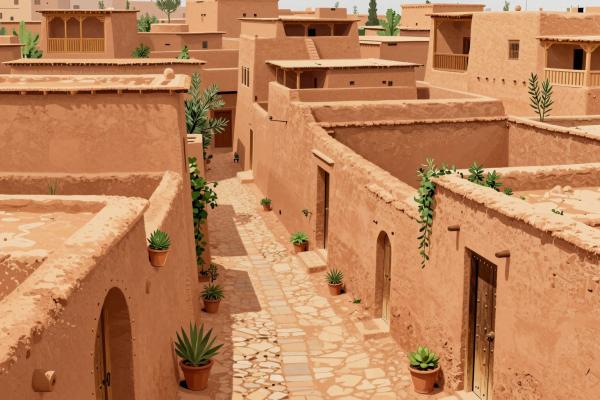 Secret Alleyways In Fez