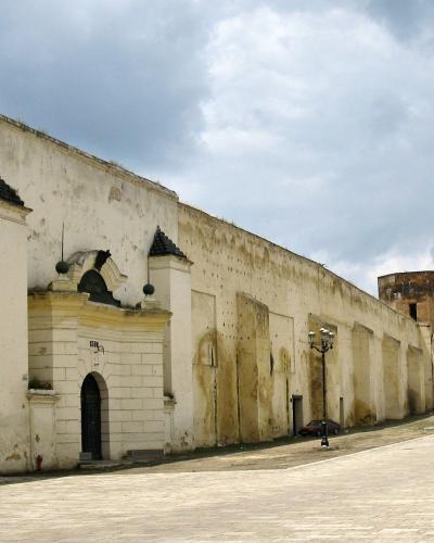 The vast walled Bab Makina parade ground in Fes el-Jdid