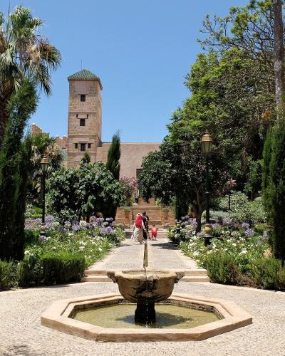 The Andalusian Gardens in the Kasbah of the Udayas, Rabat