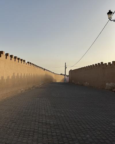 Medina walls of Tiznit